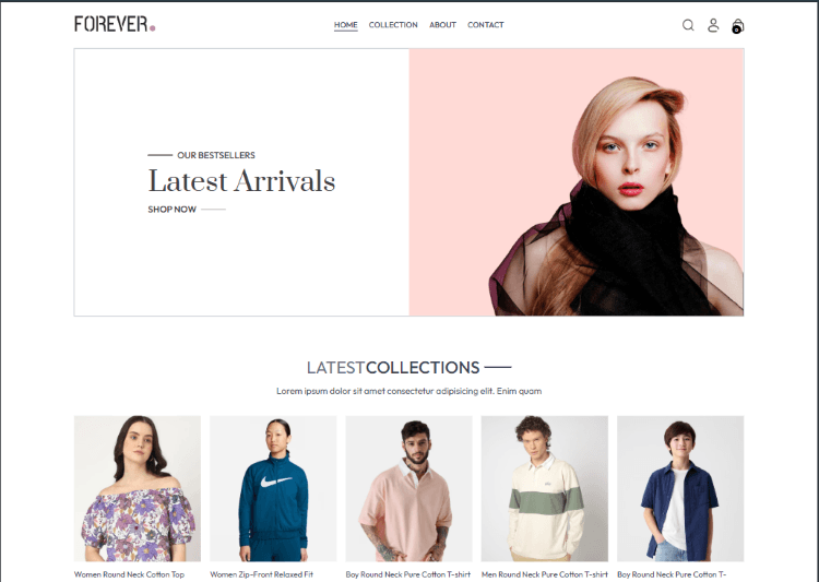  FOREVER E-commerce